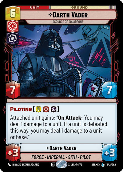 Darth Vader - Scourge of Squadrons - 142/262 - (Jump to Lightspeed)