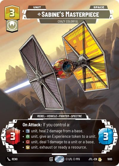 Sabine's Masterpiece - Crazy Colorful (Prestige Foil) - 1085 - (Jump to Lightspeed)