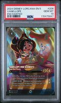 Vanellope Enchanted PSA 10 2024 Disney Lorcana En 5-Shimmering Skies #206