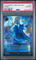 Hades Enchanted PSA 10 2025 Disney Lorcana En 9-Fabled #237