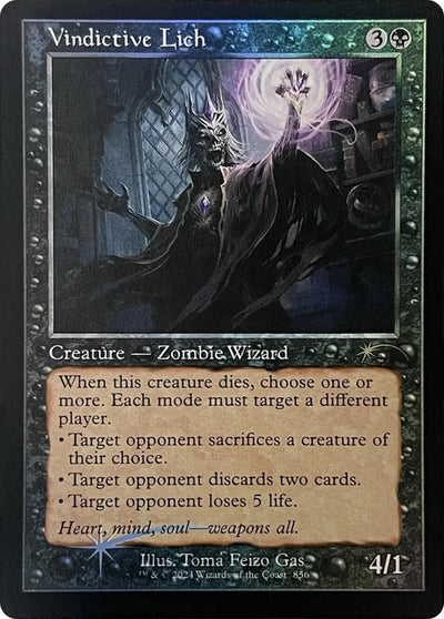 Vindictive Lich (Retro Frame) - 856 - (Secret Lair Drop Series)