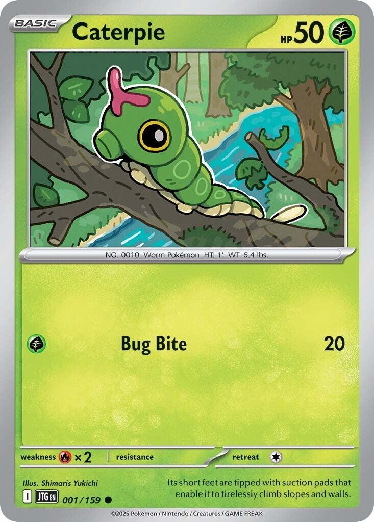 Caterpie - 001/159 - (SV09: Journey Together)