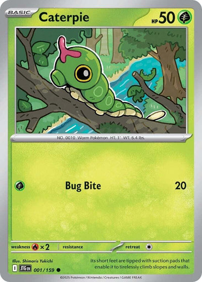 Caterpie - 001/159 - (SV09: Journey Together)