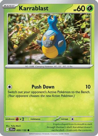 Karrablast 9 Sv09 Journey Together Reverse Holofoil