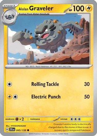Alolan Graveler 45 Sv09 Journey Together