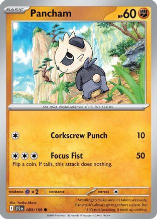 Pancham 83 Sv09 Journey Together Reverse Holofoil