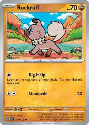 Rockruff 84 Sv09 Journey Together