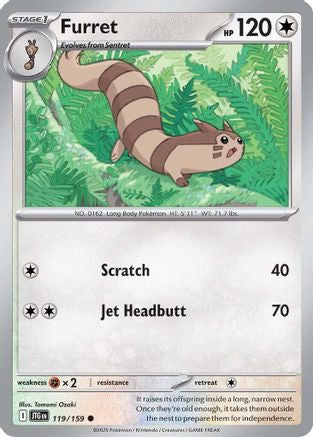 Furret 119 159 119 Sv09 Journey Together