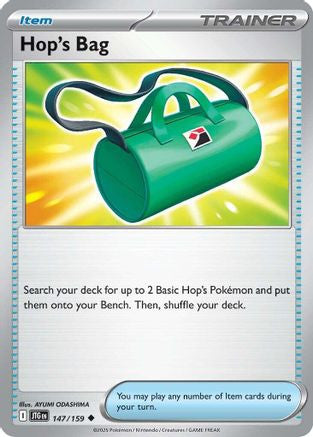 Hop's Bag 147 Sv09 Journey Together Reverse Holofoil
