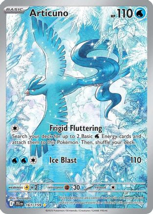 Articuno 161 159 161 Sv09 Journey Together Holofoil