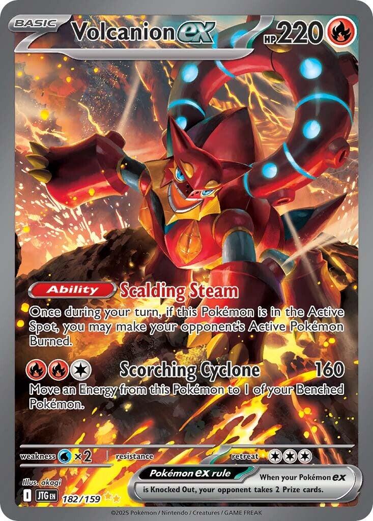 Volcanion ex - 182/159 - 182/159 - (SV09: Journey Together)