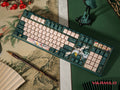Varmilo Lure Series Crane White LED EC Mechanical Keyboard