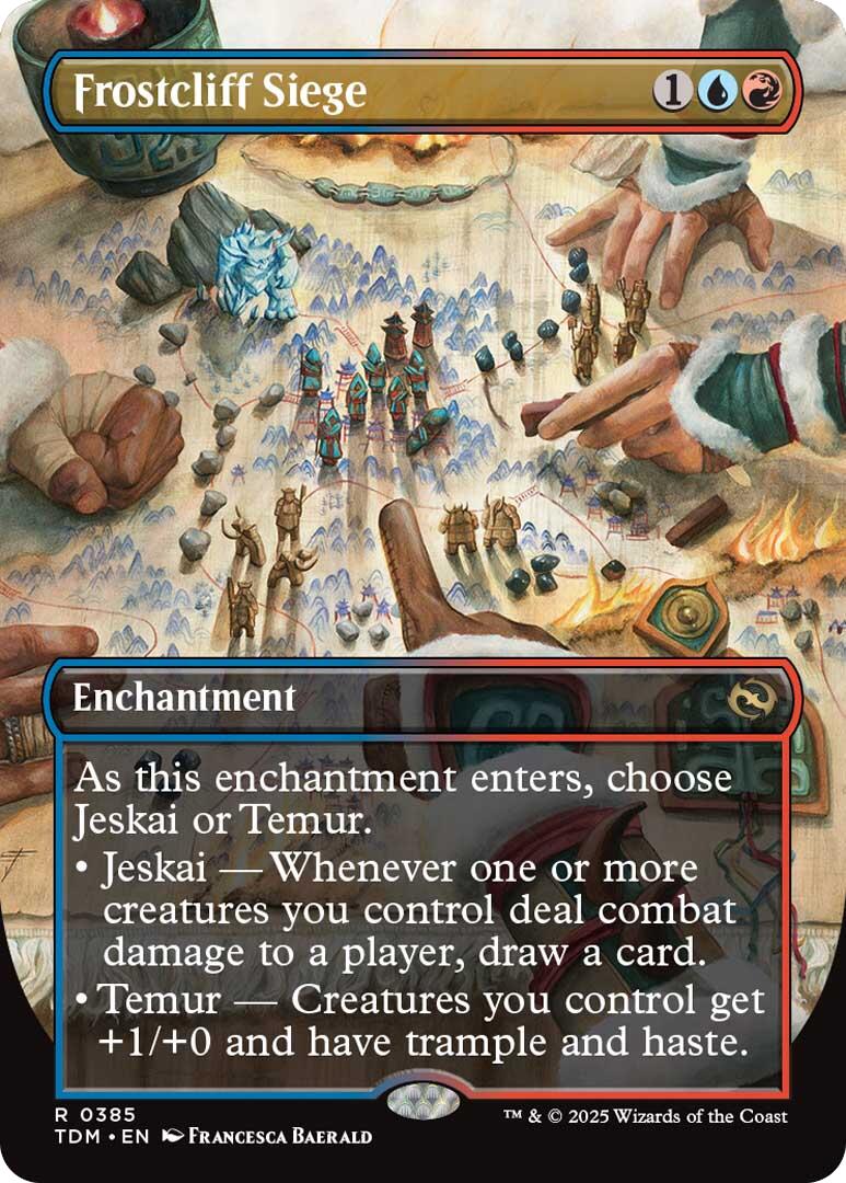 Frostcliff Siege (Borderless) - 385 - (Tarkir: Dragonstorm)