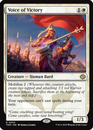 Voice of Victory (TDM-033) - Tarkir: Dragonstorm
