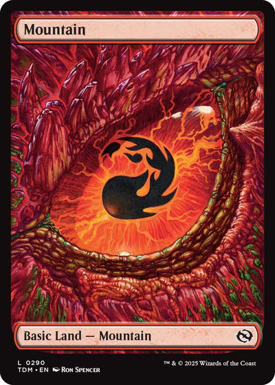 Mountain (0290) - 290 - (Tarkir: Dragonstorm)