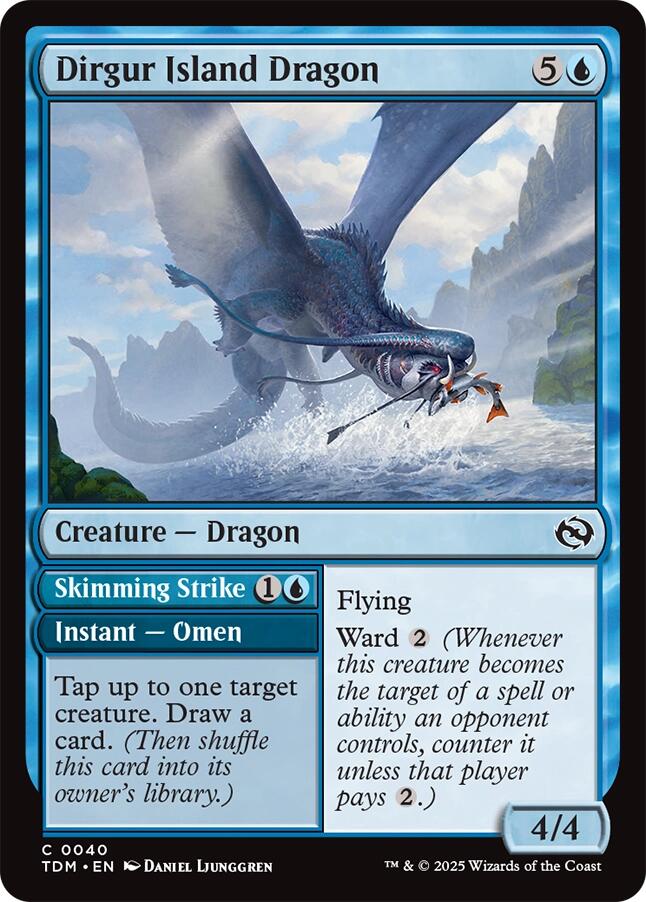 Dirgur Island Dragon - 40 - (Tarkir: Dragonstorm)