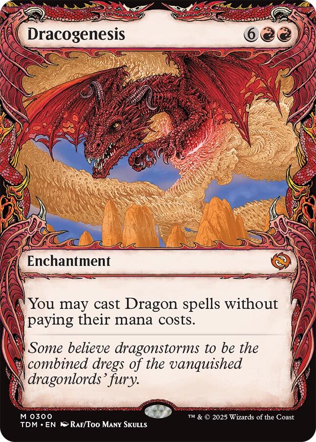 Dracogenesis (0300) (Showcase) - 300 - (Tarkir: Dragonstorm)