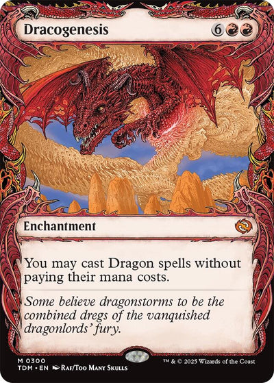 Dracogenesis (0300) (Showcase) - 300 - (Tarkir: Dragonstorm)