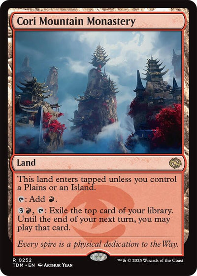 Cori Mountain Monastery - 252 - (Tarkir: Dragonstorm)