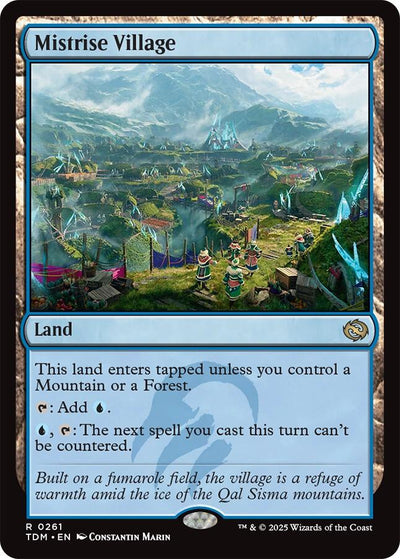 Mistrise Village - 261 - (Tarkir: Dragonstorm)