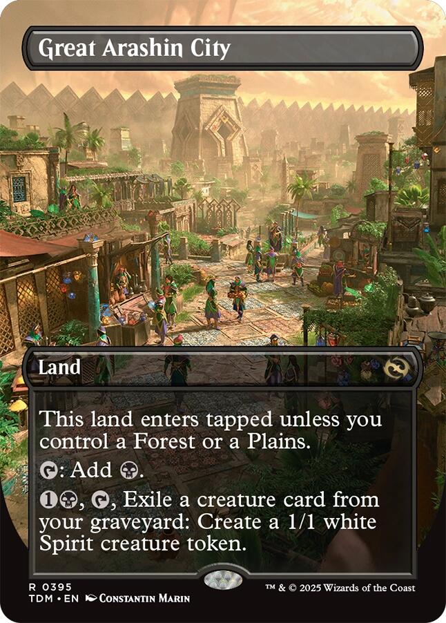 Great Arashin City (Borderless) - 395 - (Tarkir: Dragonstorm)