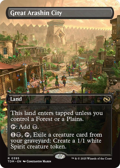 Great Arashin City (Borderless) - 395 - (Tarkir: Dragonstorm)