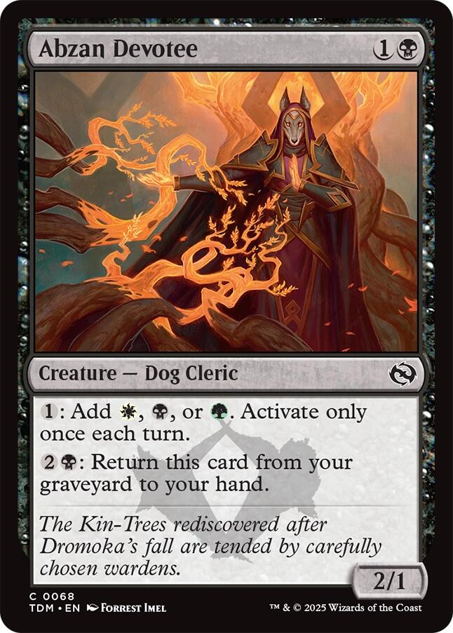 Abzan Devotee [TDM - 68]