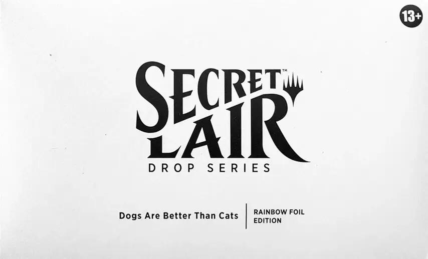 Magic: The Gathering - Secret Lair Drop: Dogs Are Better Than Cats - Rainbow Foil Edition