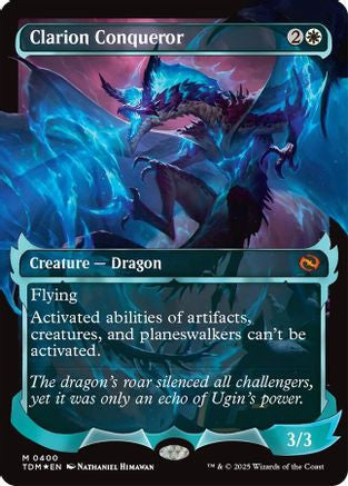 Clarion Conqueror (Showcase) (TDM-400) - Tarkir: Dragonstorm Foil