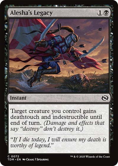 Alesha's Legacy [TDM - 72]