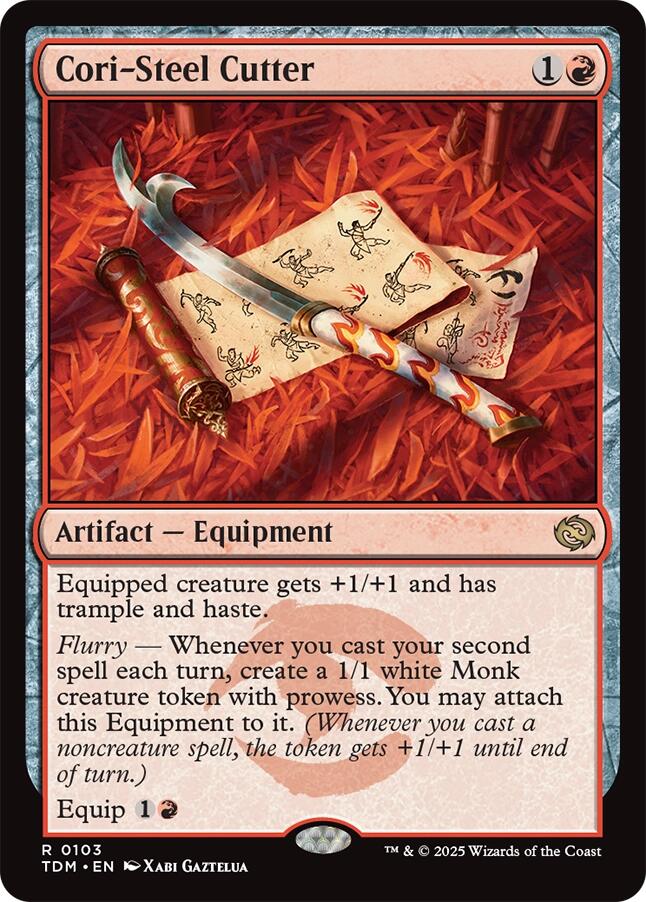 Cori-Steel Cutter - 103 - (Tarkir: Dragonstorm)