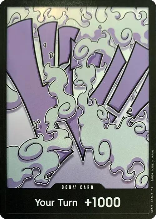 DON!! Card (Tin Pack Set Vol. 1 -Monkey.D.Luffy-) - 1 - (One Piece Promotion Cards)