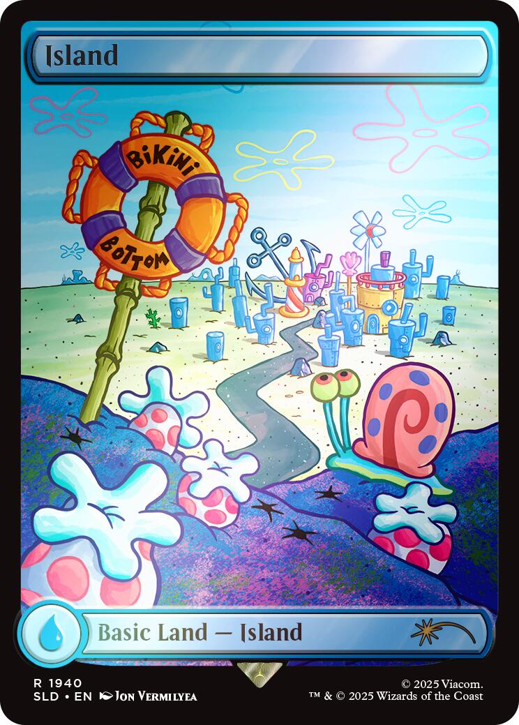 Island (1940) (Rainbow Foil) - 1940 - (Secret Lair Drop Series)