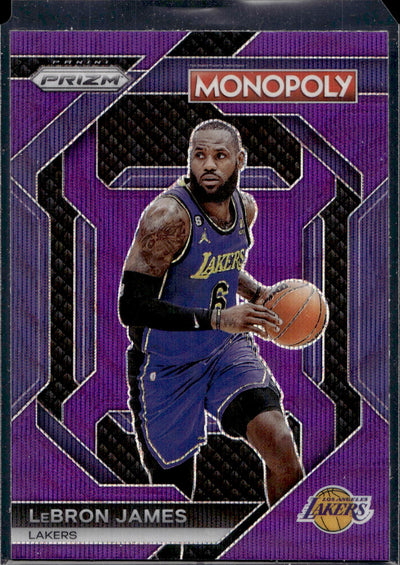 2023-24 Panini Prizm Monopoly #PS9 LeBron James All-Star Purple