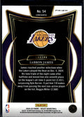 2024-25 Panini Select #54 LeBron James Tri-Color Prizm