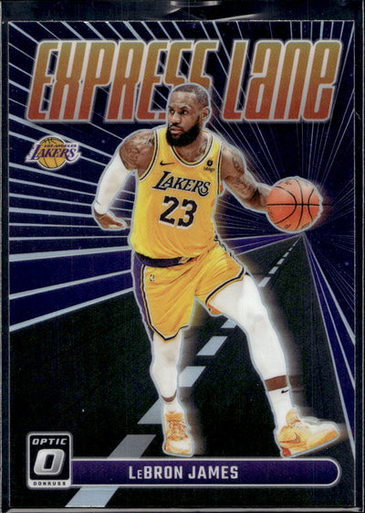 2023-24 Donruss Optic #9 LeBron James Express Lane