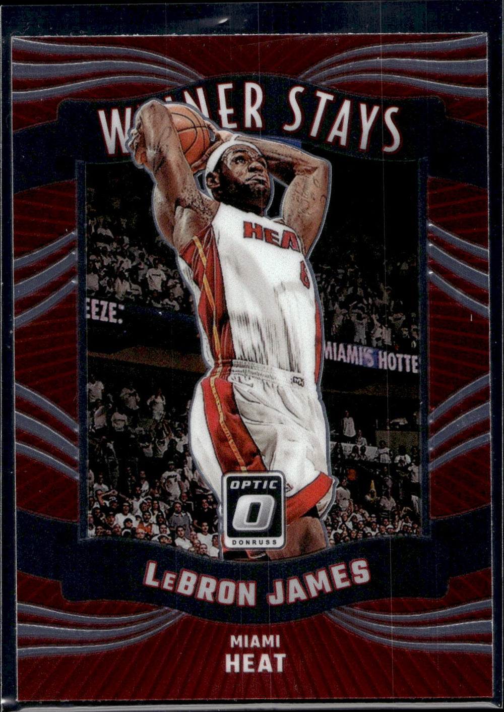 2023-24 Donruss Optic #2 LeBron James Winner Stays Holo