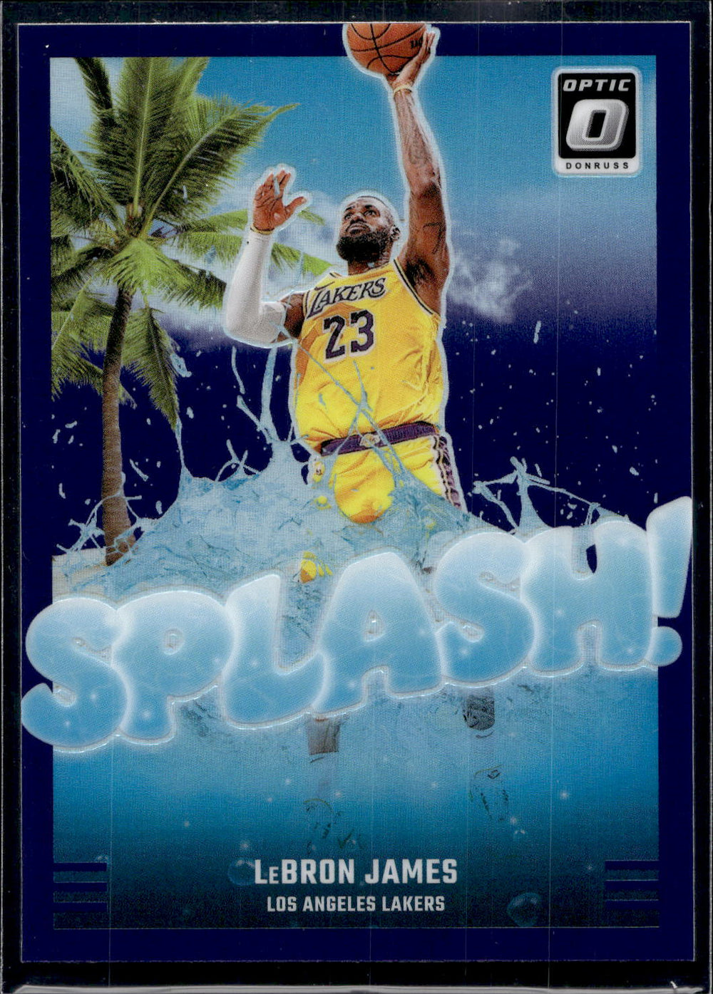 2024-25 Donruss Optic #5 LeBron James Splash!