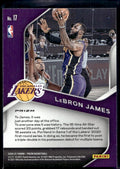 2020-21 Panini Prizm #17 LeBron James Dominance Prizms Green