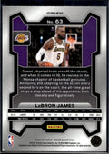 2023-24 Panini Prizm #63 LeBron James Prizms Hyper