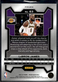 2023-24 Panini Prizm #63 LeBron James Prizms Silver
