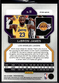 2021-22 Panini Prizm #91 LeBron James Red White and Blue