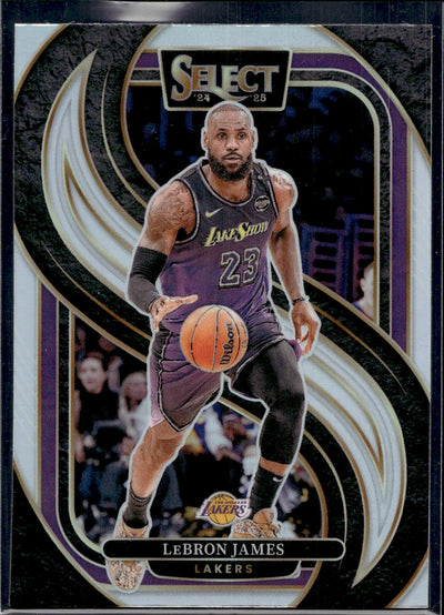 2024-25 Panini Select #111 LeBron James Prizm