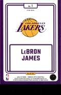 2024-25 Donruss Optic #1 LeBron James Winner Stays Holo