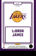 2024-25 Donruss Optic #1 LeBron James Winner Stays Purple