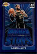 2024-25 Donruss Optic #1 LeBron James Winner Stays Purple