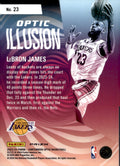 2023-24 Panini Contenders Optic #23 LeBron James Optic Illusion