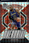 2023-24 Panini Mosaic #13 LeBron James Overdrive