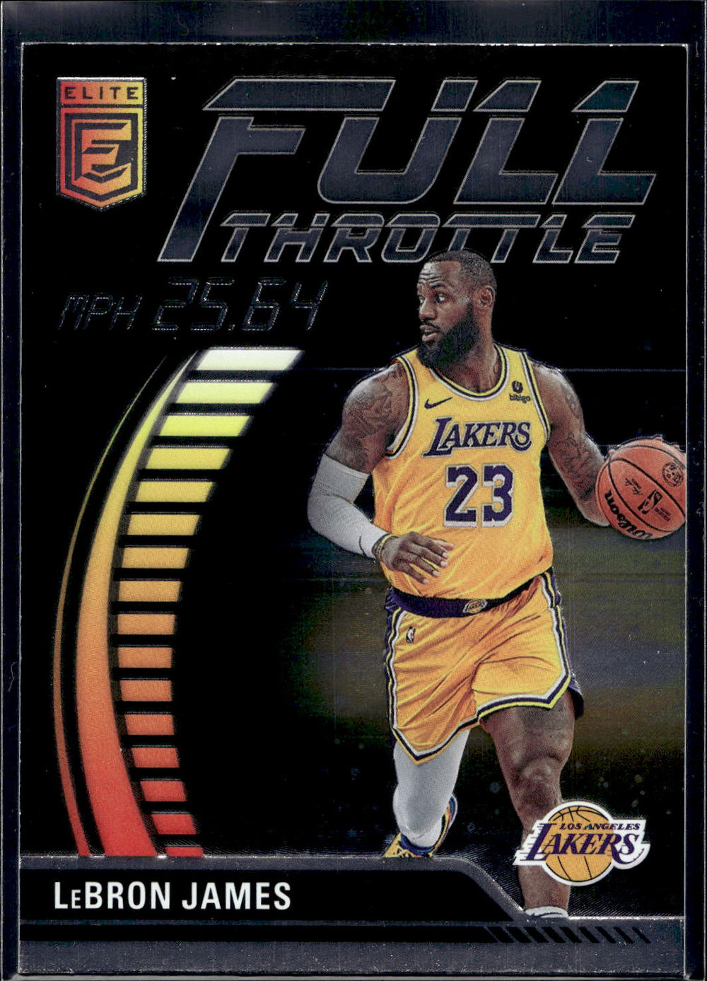 2023-24 Donruss Elite #7 LeBron James Full Throttle