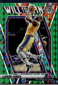 2020-21 Panini Mosaic #10 LeBron James Will to Win Mosaic